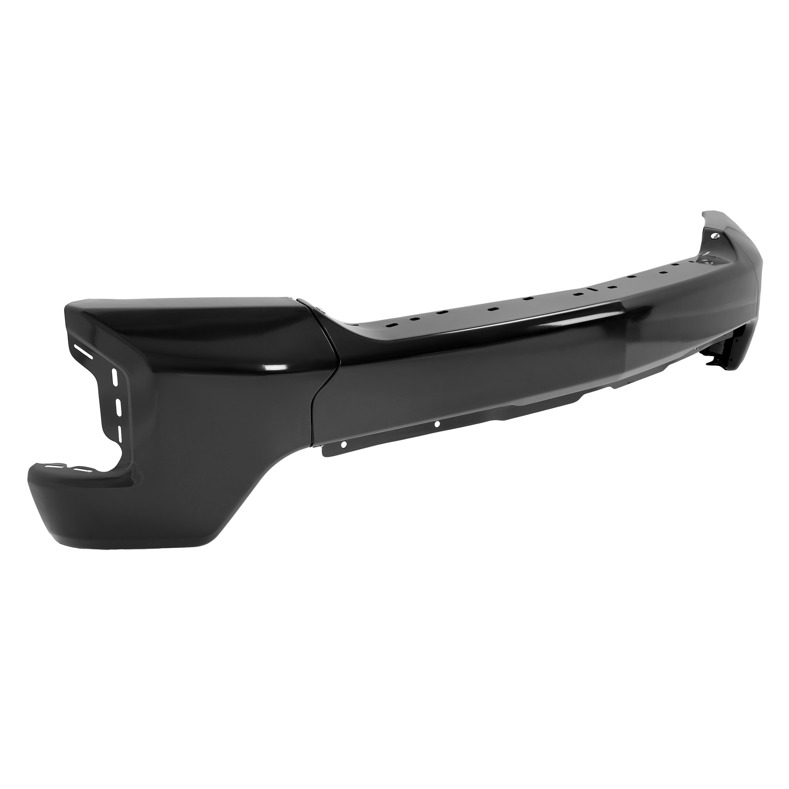 Front Bumper Face Bar Fit For 2019-2022 Chevrolet Silverado 1500 Steel Black
