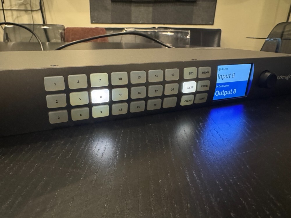 BlackMagic Smart Video Hub 20x20 6G