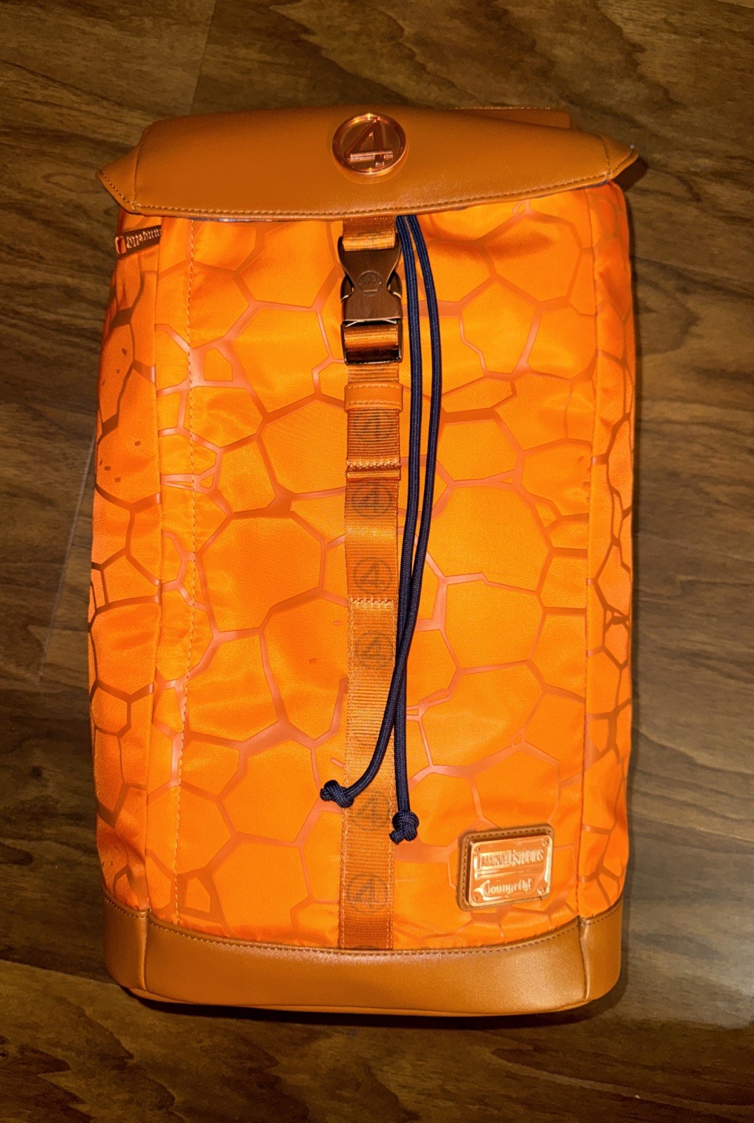 Loungefly Marvel The Fantastic Four The Thing Full-Size Backpack NEW With Tags