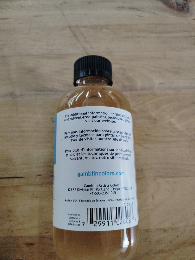 Gamblin Solvent Free Fluid 8oz