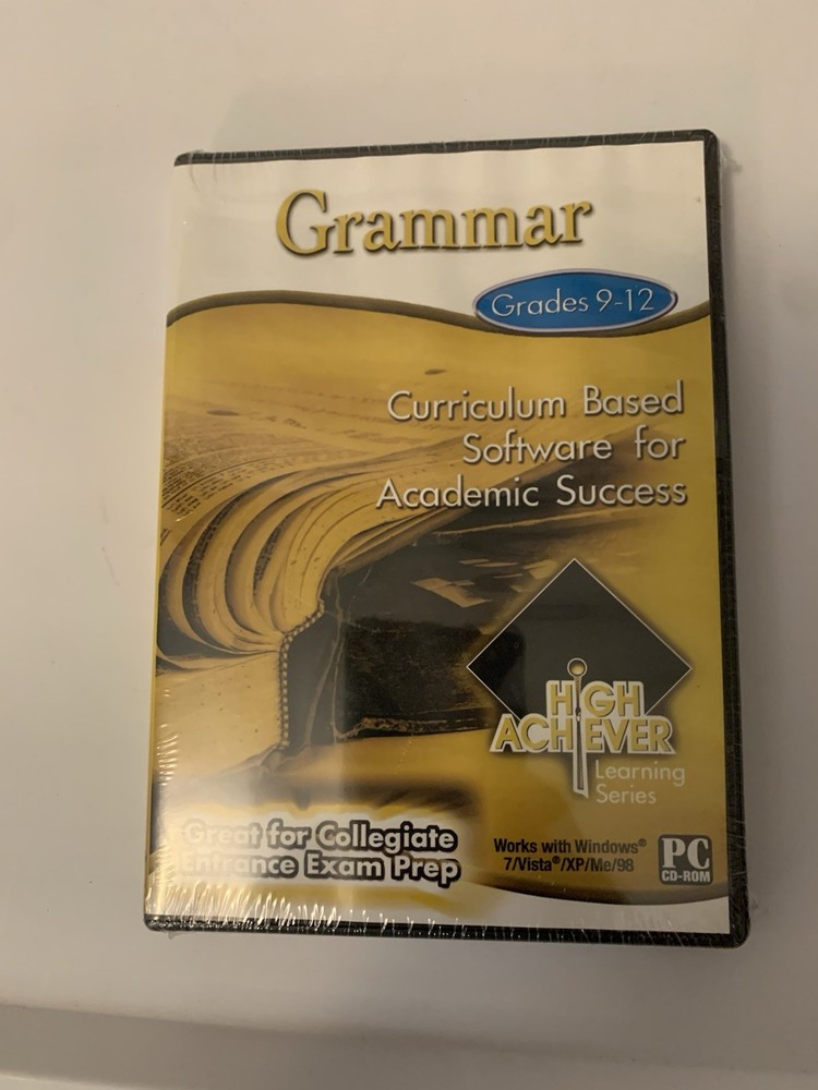 New Pc Treasures High Achiever Grammar Sealed