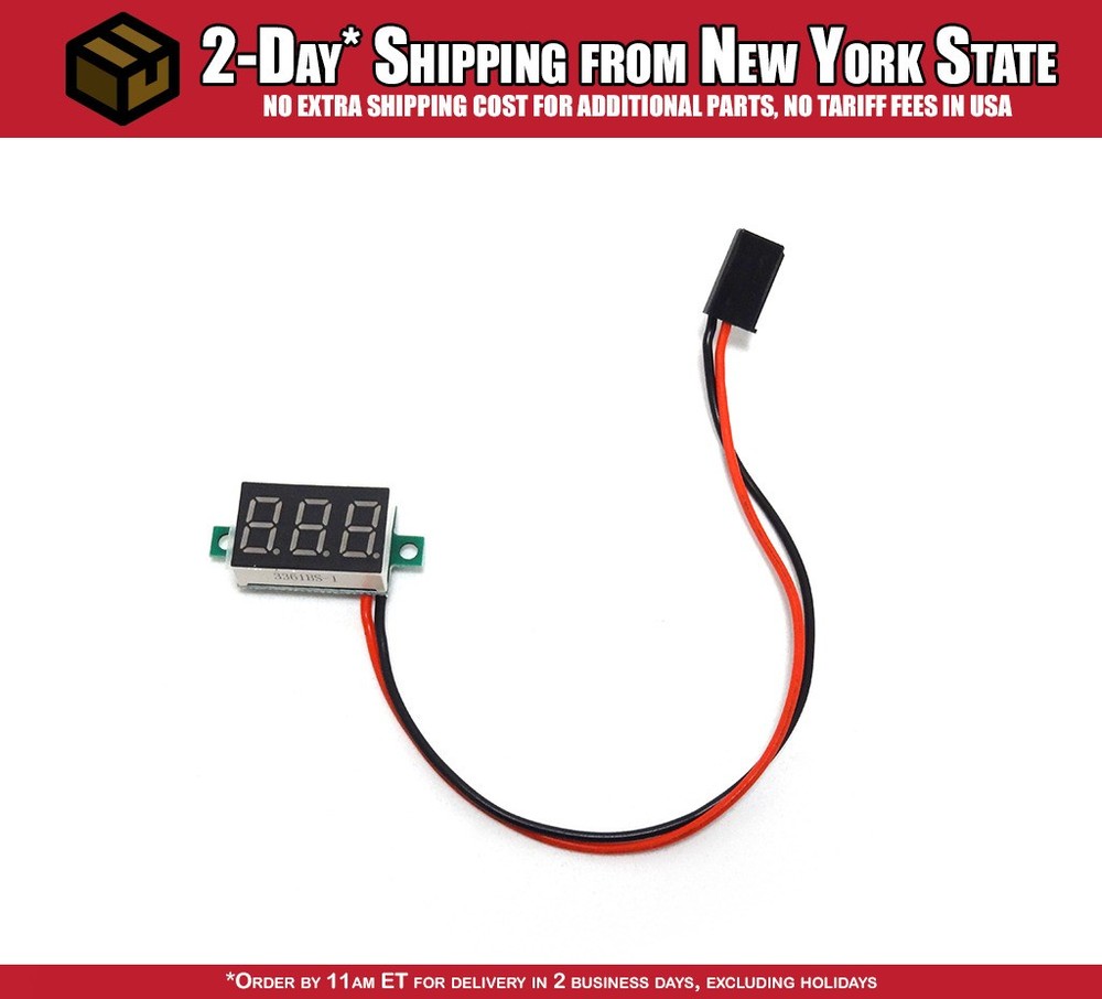 RAMINATOR MONSTER TRUCK V3 VOLTAGE DISPLAY MODULE