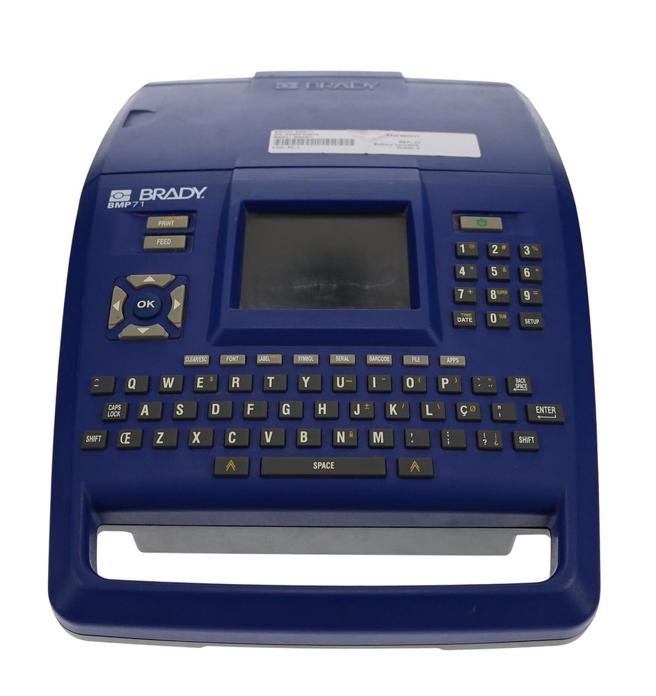 BRADY BMP71 PORTABLE THERMAL TRANSFER LABEL PRINTER