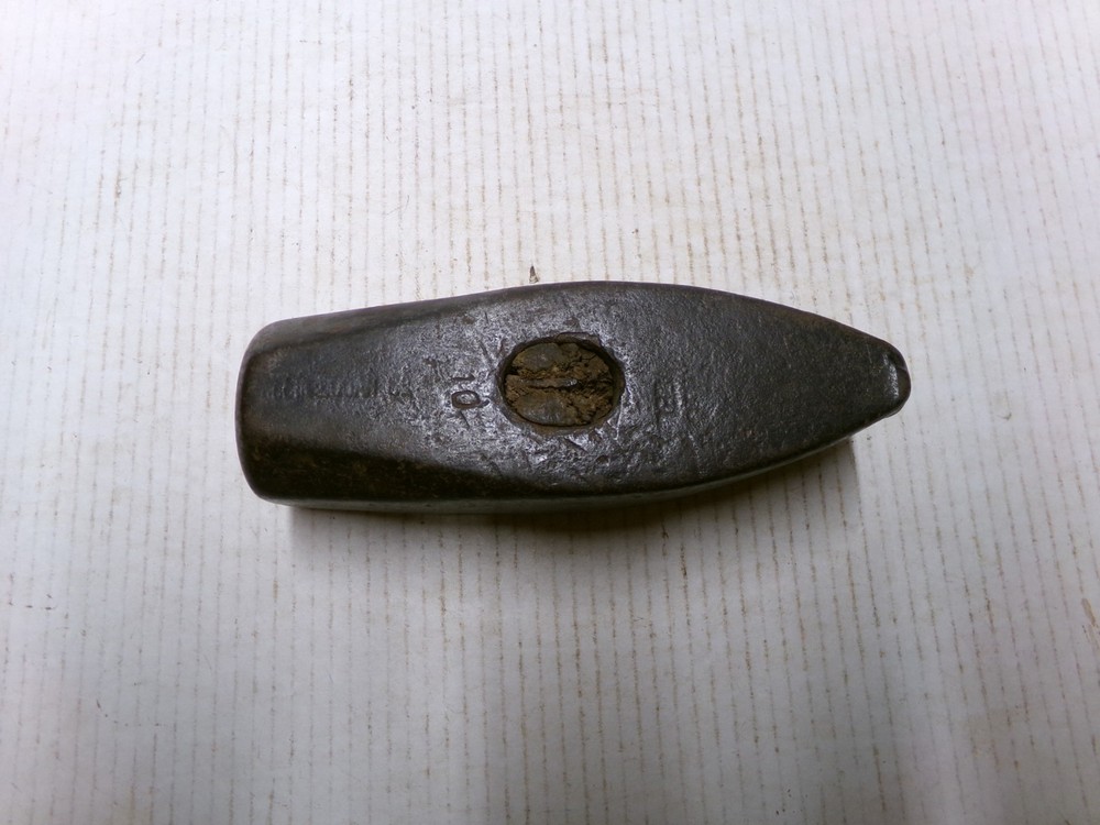 Sledge Hammer Head 10lb Marked Vintage Blacksmith Tool