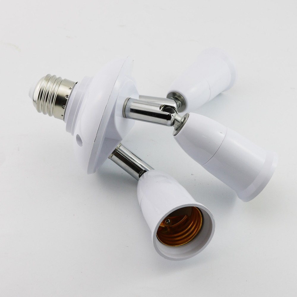 E27 1 to 2 / 3 / 5 E27 Base Socket Splitter LED Light Lamp Bulb Adapter Holder