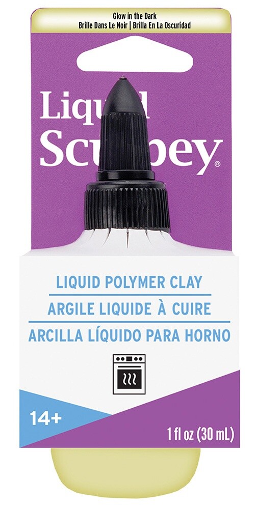 Sculpey Liquid 1oz-Glow - 3 Pack