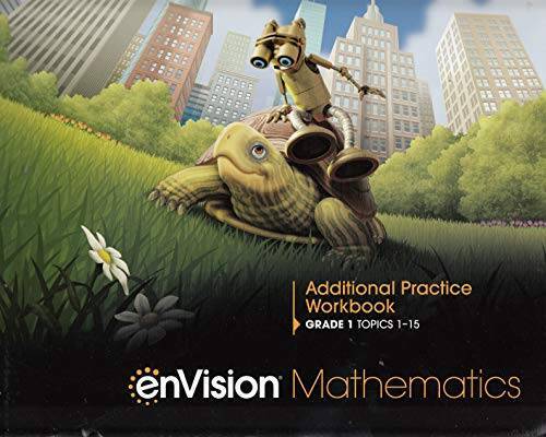 ENVISION MATHEMATICS 2020 ADDITIONAL PRACTICE WORKBOOK GRADE 1 - GOOD