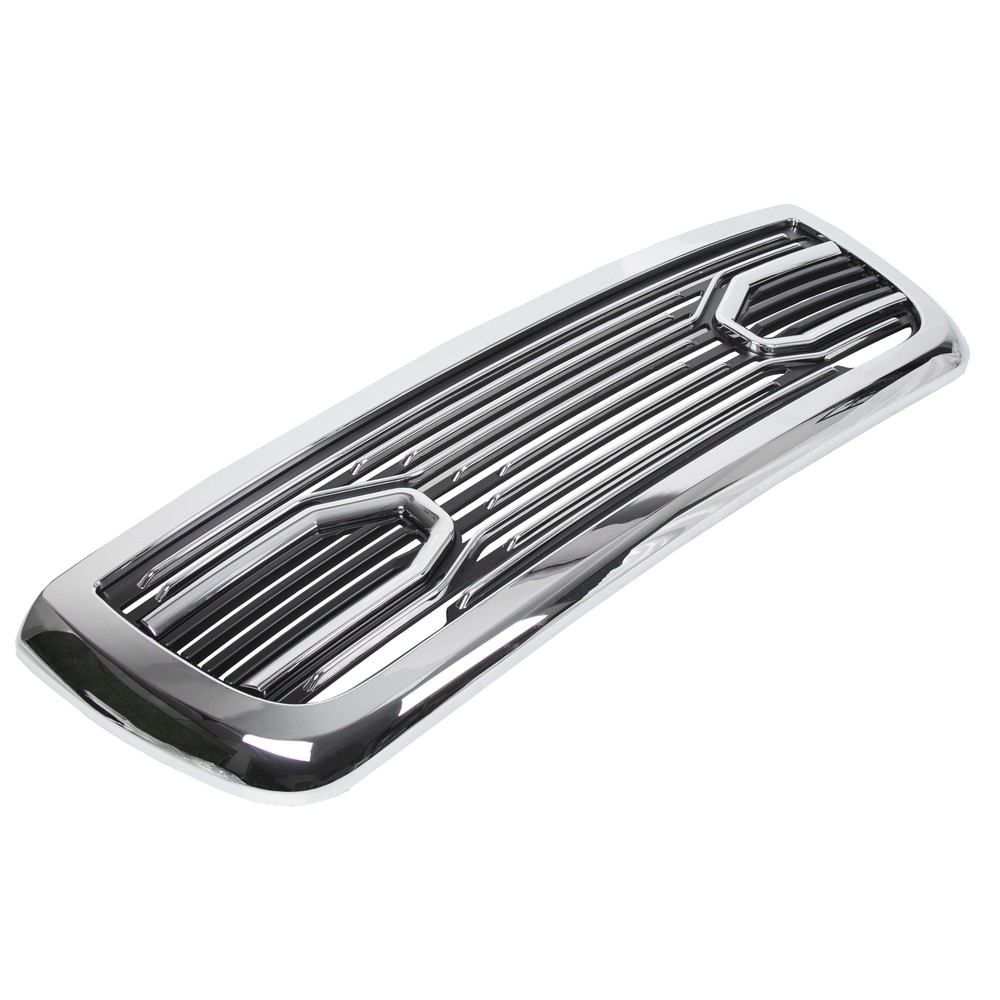 Big Horn Chrome Packaged Grille+Replacement Shell For Ram 2500 3500 10-18