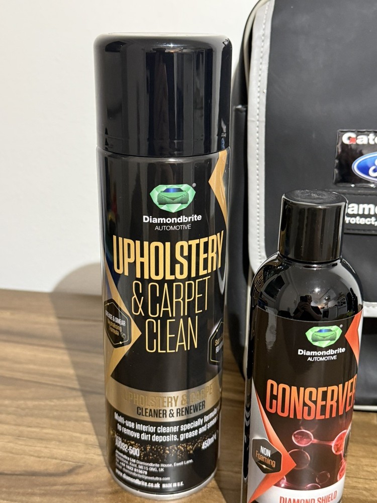 Diamondbrite Car Cleaning Kit & Bag