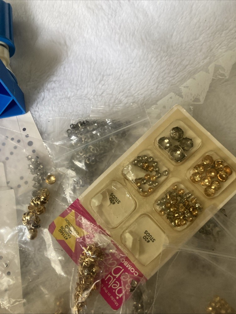 2 Bedazzlers With Studs, Rhinestones, Patterns, Instructions