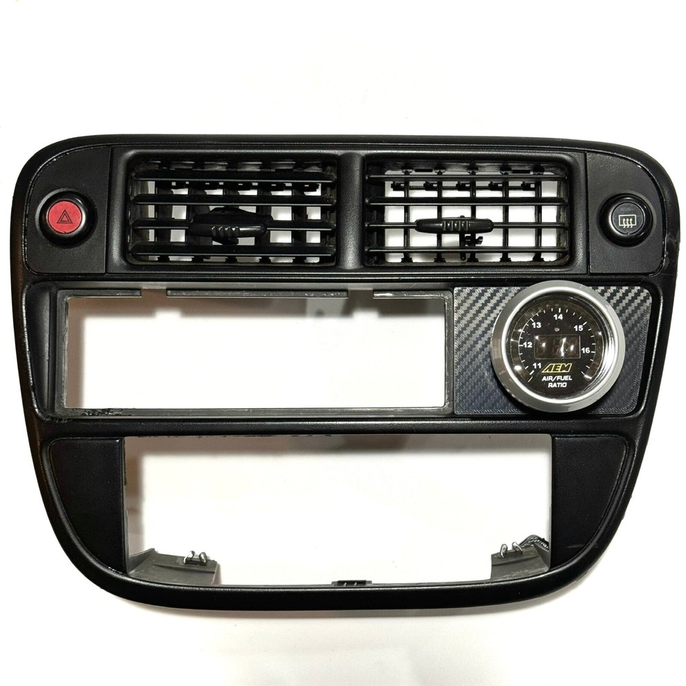 EK Civic 1996-1998 Clock Pocket * GAUGE POD ONLY * 52mm CARBON PATTERN