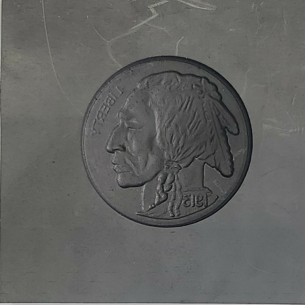 Indian Head 3D Graphite Ingot Mold Gold Silver Copper Melting Casting Refining