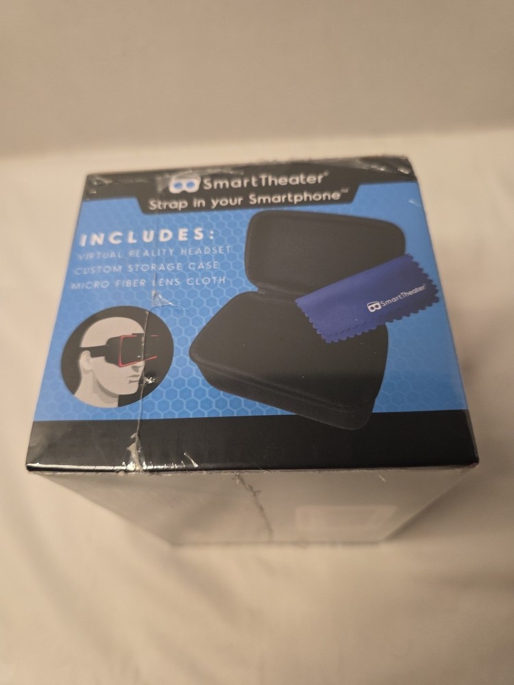 Smart Theater Virtual Reality Headset iPhone & Android Compatible Brand New
