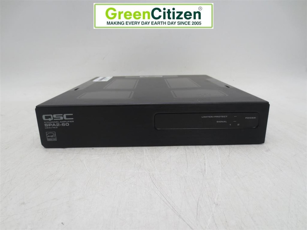 QSC SPA2-60 2-Channel Rackmount Power Amplifier