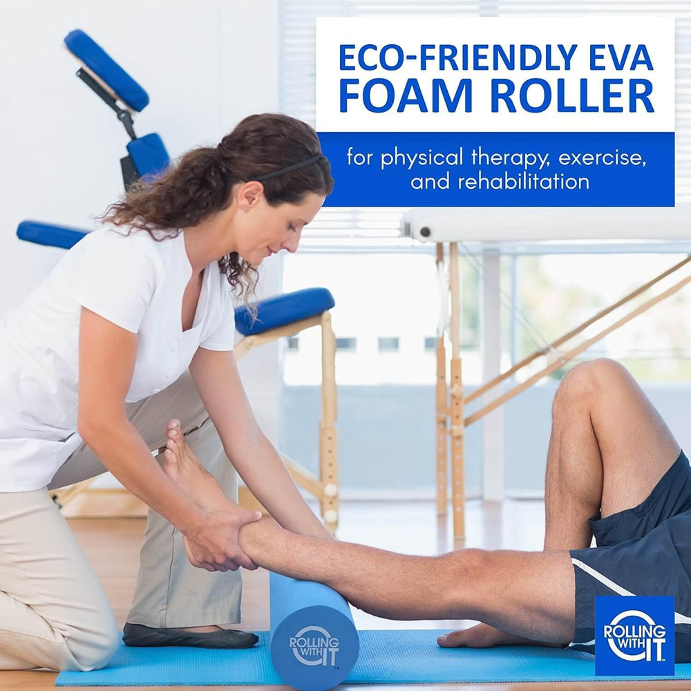 Foam Roller with High Density for Physical Therapy, Muscle Roller for Exercise a