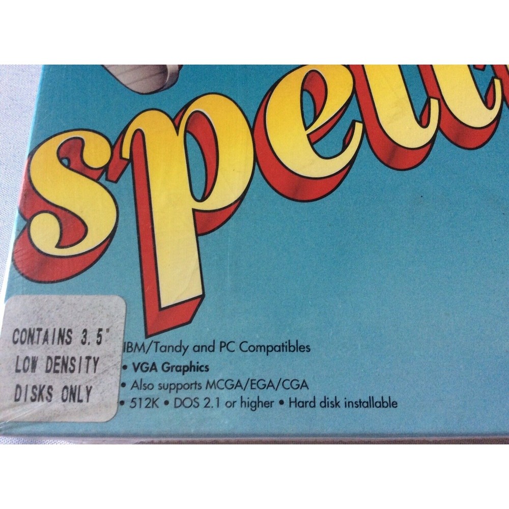 SPELL IT PLUS Spelling Program For The Entire Family It TALKS IBM/TANDY& PC Comp
