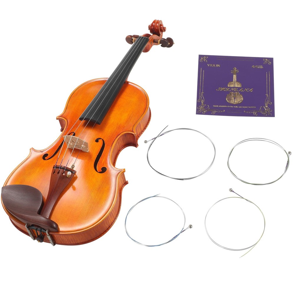 Violin Strings 4/4 Full Set, 4/4 Violin Strings ,Long-Lasting Durability & Ri...