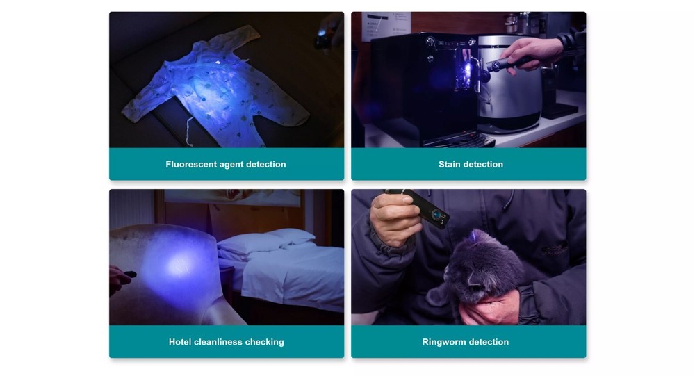 Olight Arkfeld UV + White LED Flashlight, 1000 Lumens