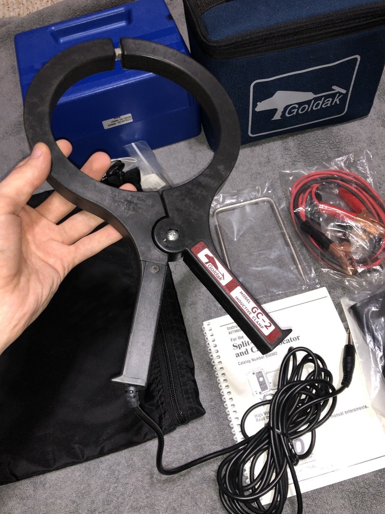Goldak 902 Pipe & Cable Locator - Case & Accessories Included