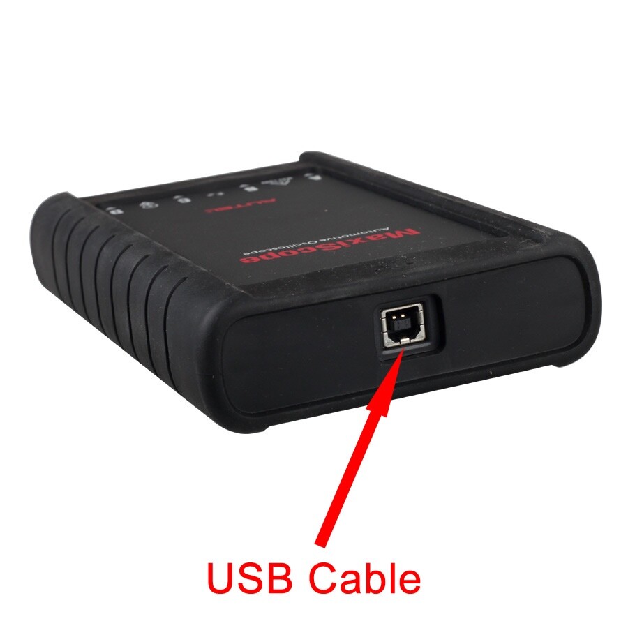USB Power Data Cable Cord for Autel MaxiBTBOXMychip MaxiScope MP408 Scan Tool