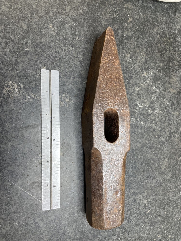 Blacksmiths handled cold chisel 4 Lbs. 4 Oz. from Kenneth Lynch collection MOB