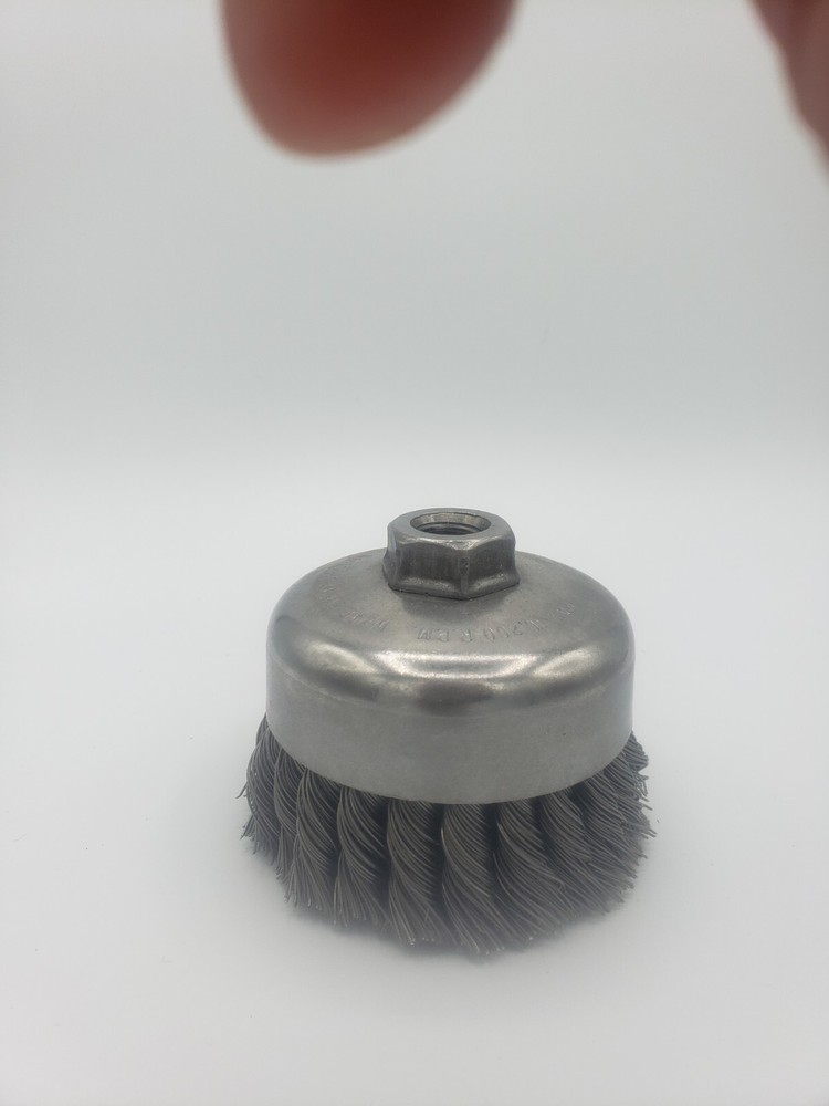 Weiler 13156 Single Row Knot Wire Cup Brush