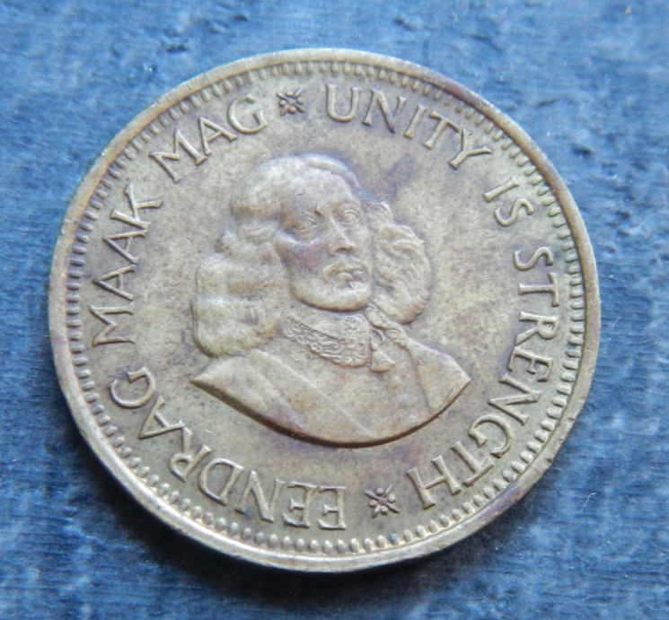 SOUTH AFRICA 1/2 CENT 1962