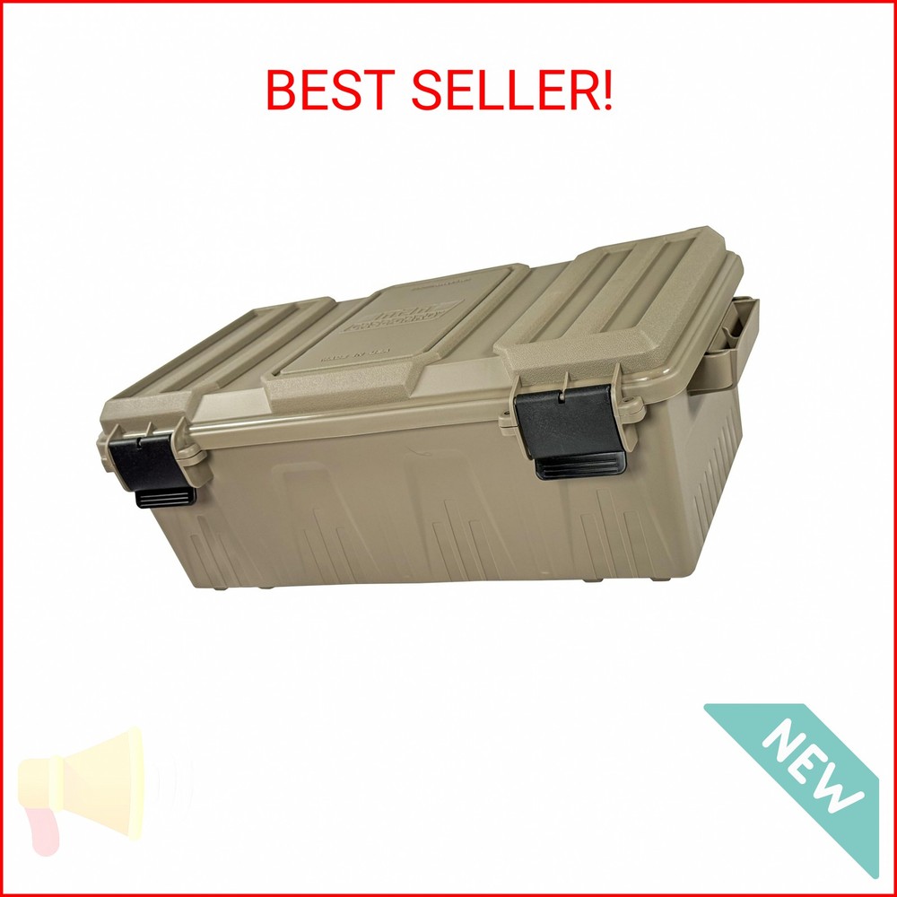 MTM ACDC30, Divided Ammo Crate Utility Box, Water- Resistant, Stackable, Snap La