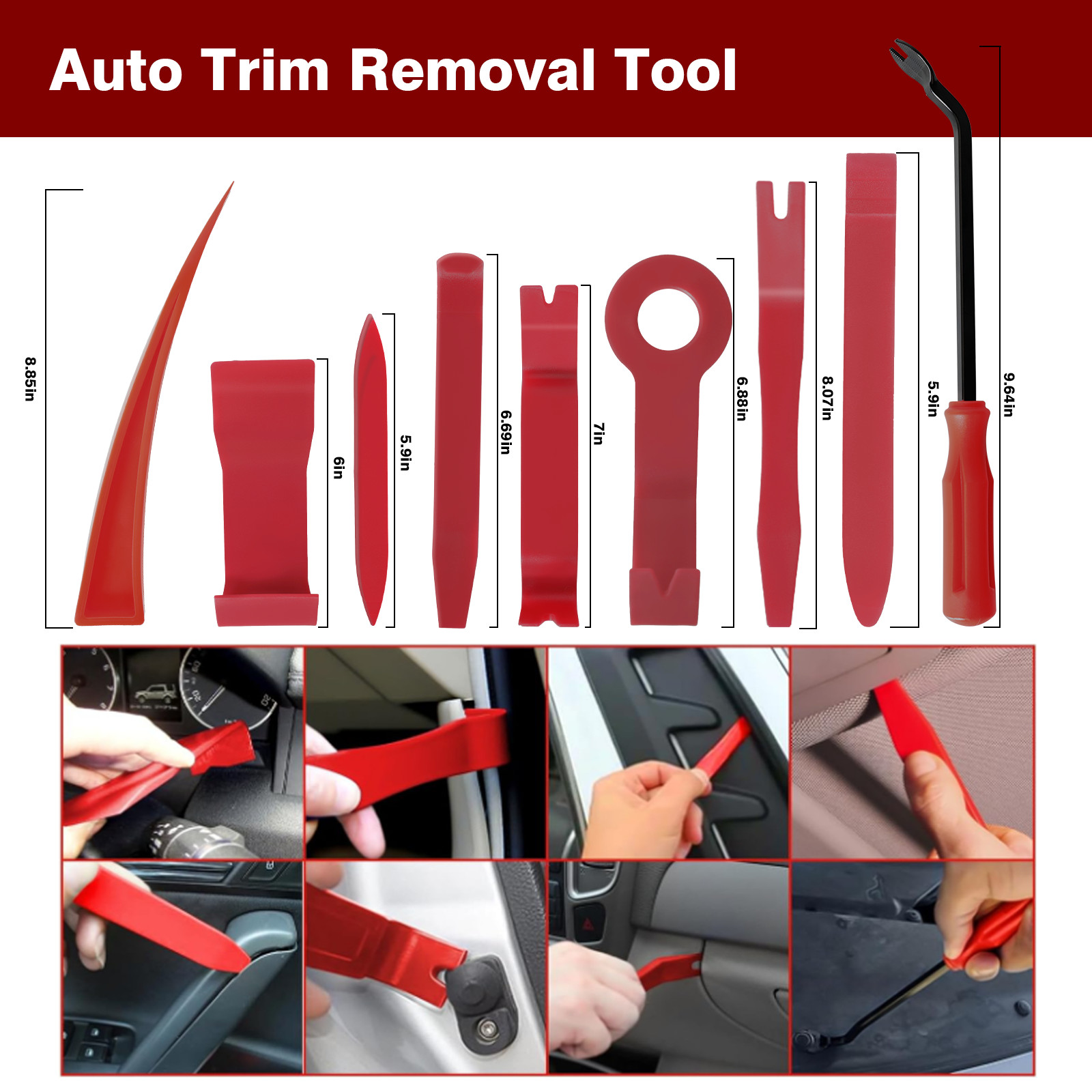 1 Kit Para Abrir Puerta De Auto Carro Completo Long Reach Tools Set 23 Pcs