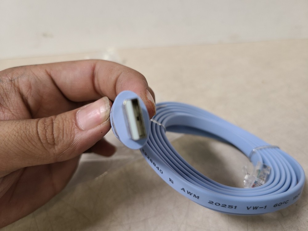Cisco Compatible Console Cable - USB to RJ45 - 6 FT CABCONUSBRJ45