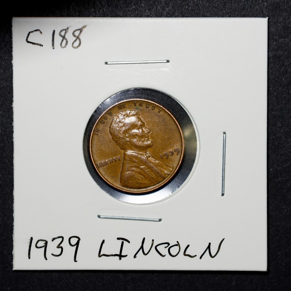 1939 Lincoln Cent - Very Nice Coin