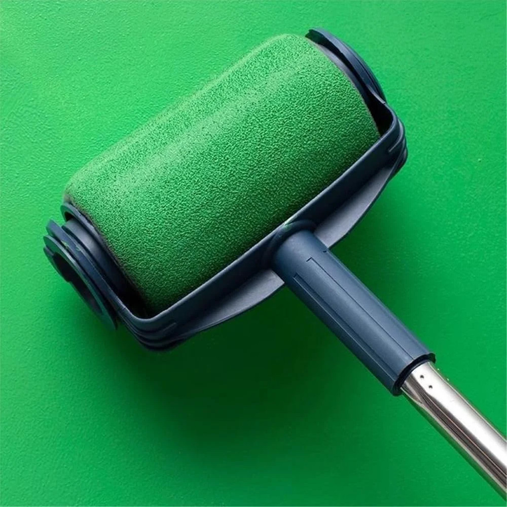 Refillable Paint Roller, DIY Ceiling Paint Roller No Drip Kit Roller