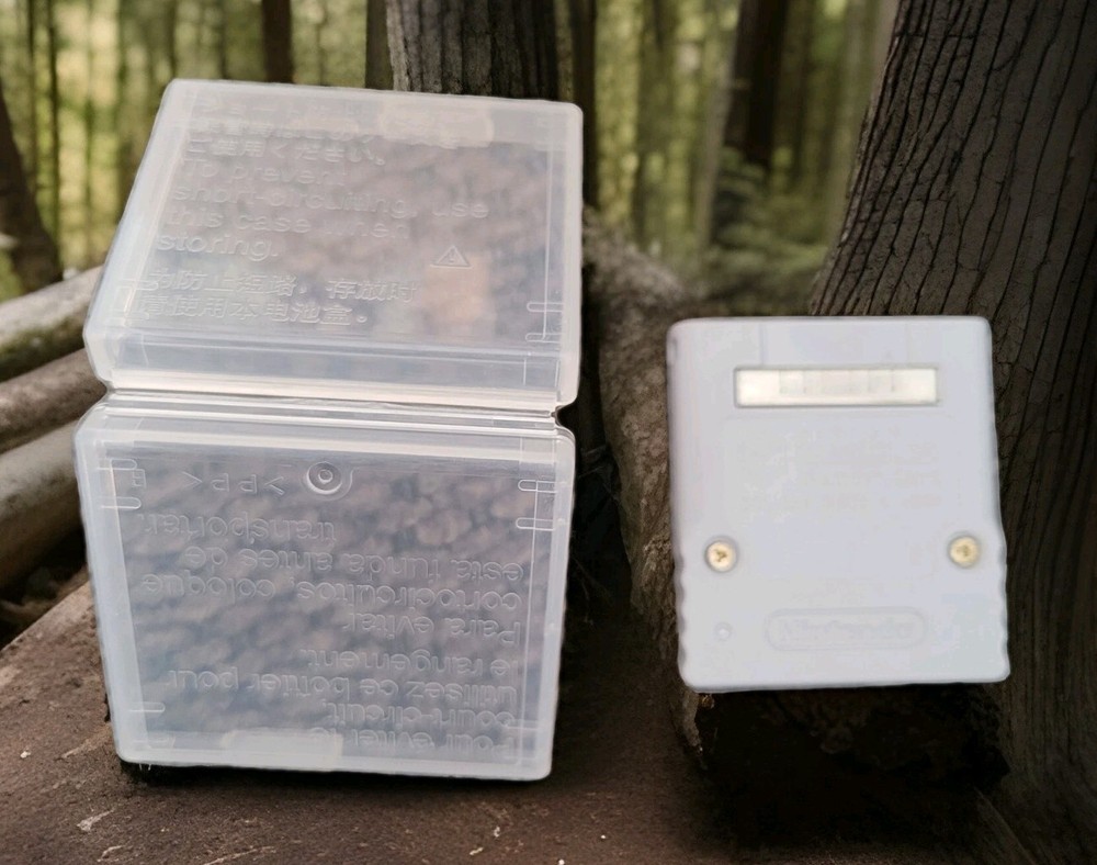 Gamecube Authentic 59 Block Memory Card with Case