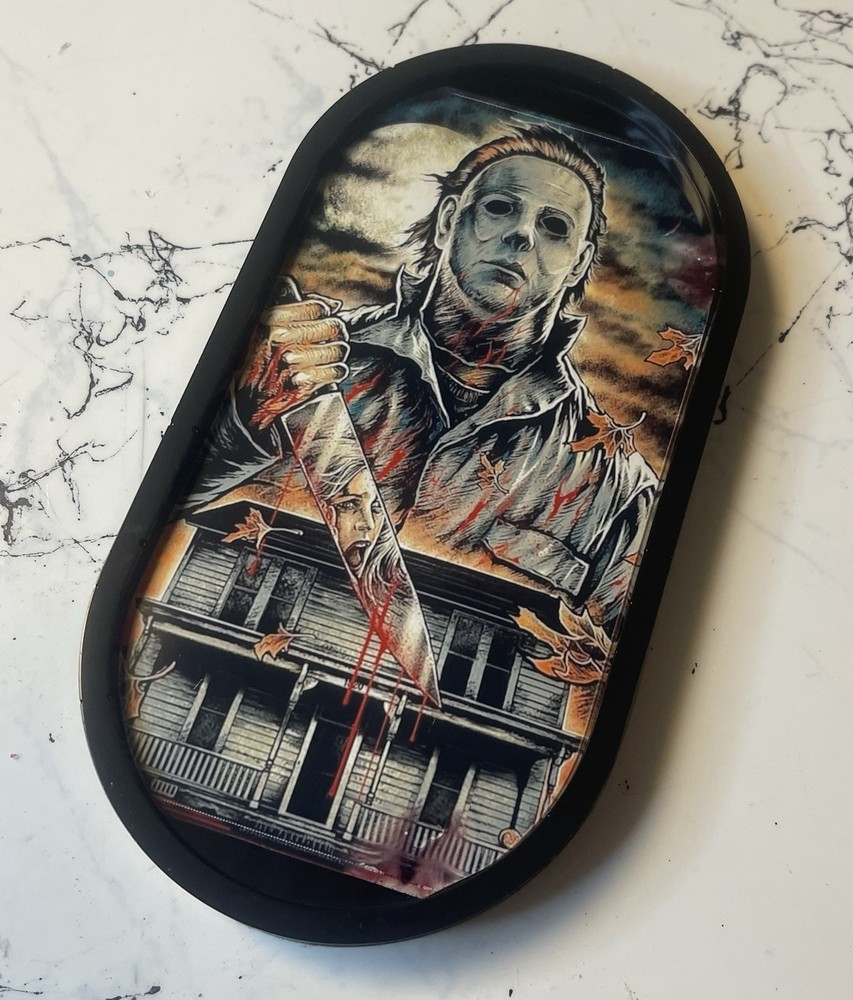 Michael Myers Ashtray & Tray Set