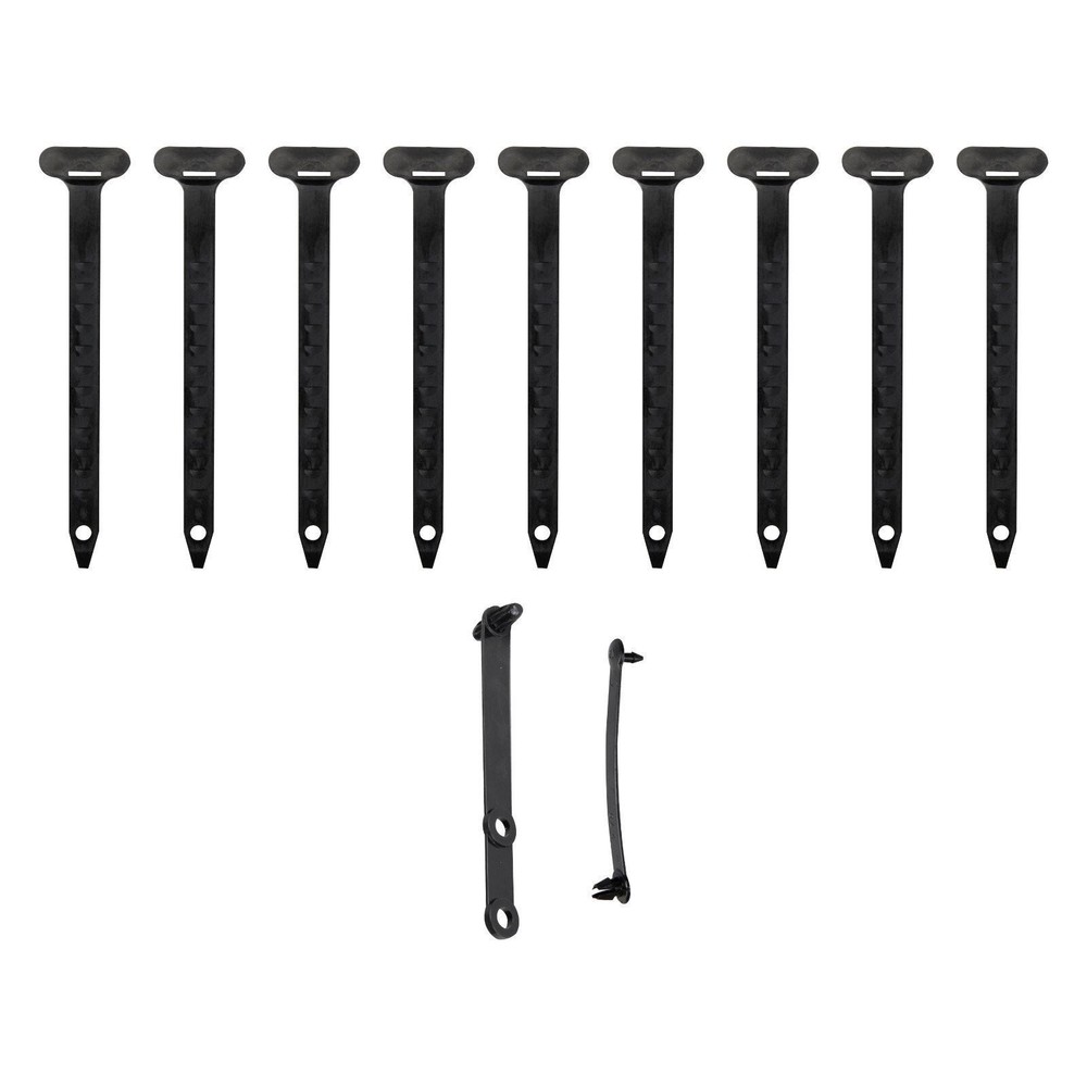 Engine Compartment Nylon Tie Straps for 1968 C3 Corvette 11 Piece