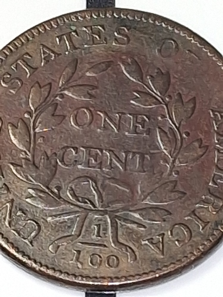 US 1801  DRAPED BUST LARGE CENT🪙1