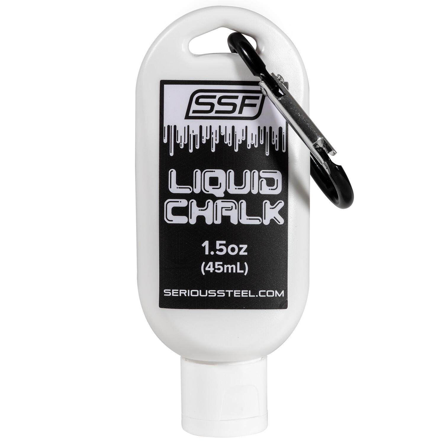 Serious Steel Liquid Chalk - Powerlifting, Weightlifting, Gymnastics, Rock Climb