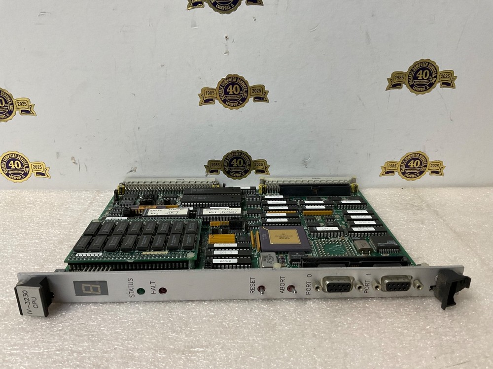 Ironics IV-3230 CPU VME Computer Module MVME with IM512K64 Memory Module