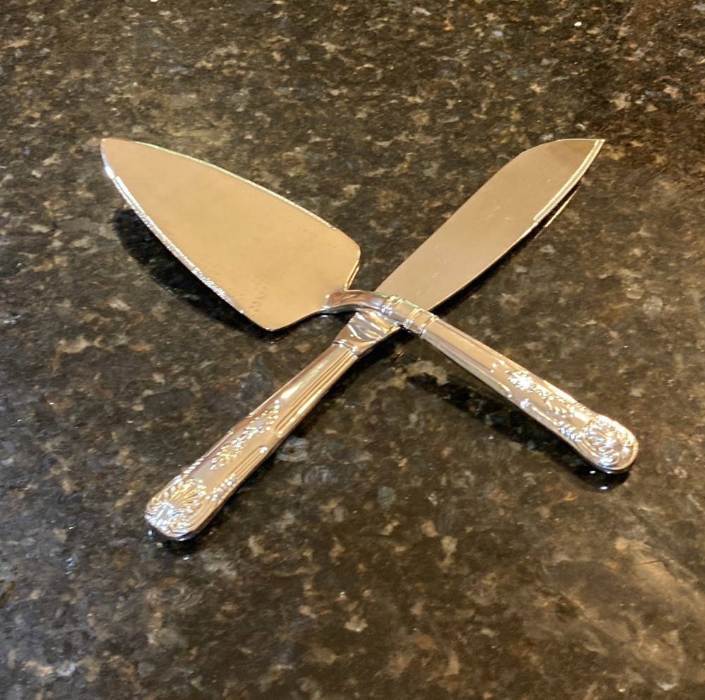 Cake Knife & Server Stainless 2-Piece Set