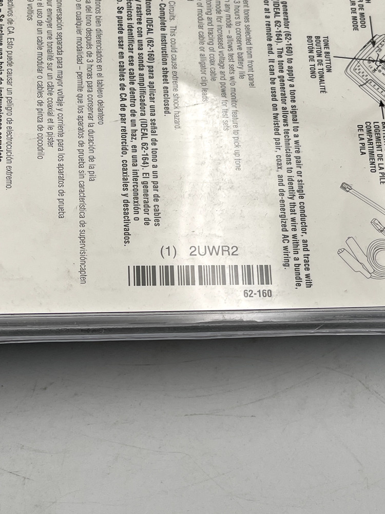 Ideal 62-160 Pro Tone Generator