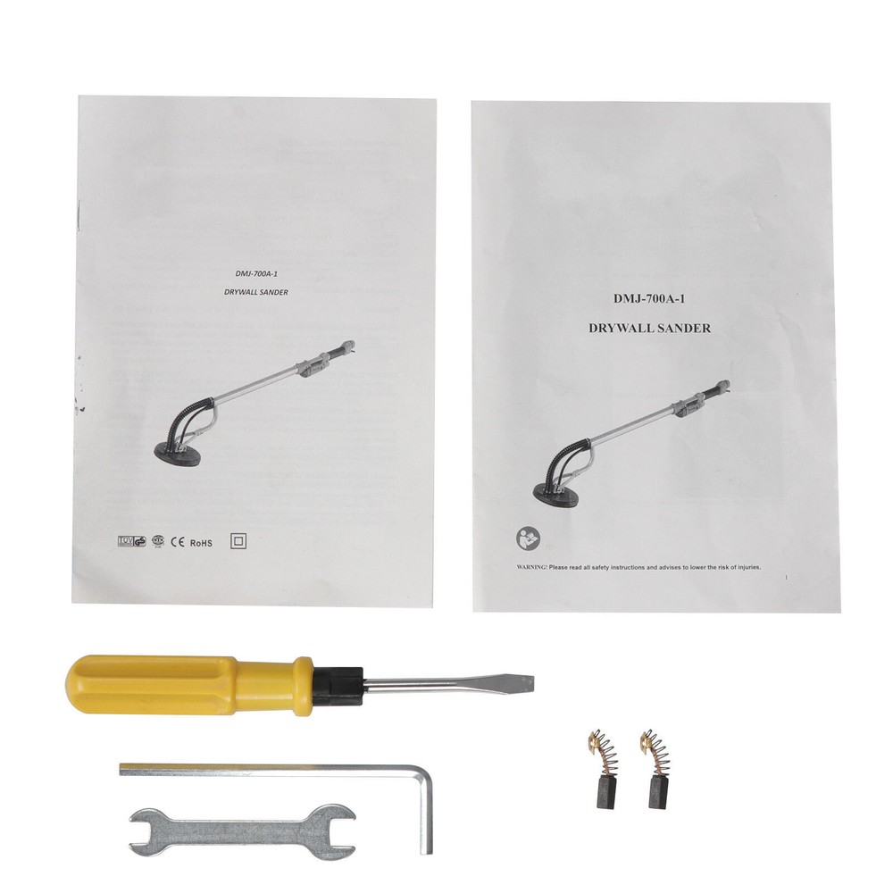 New 800W Drywall Sander Electric Adjustable Variable Speed Dry Wall Sanding