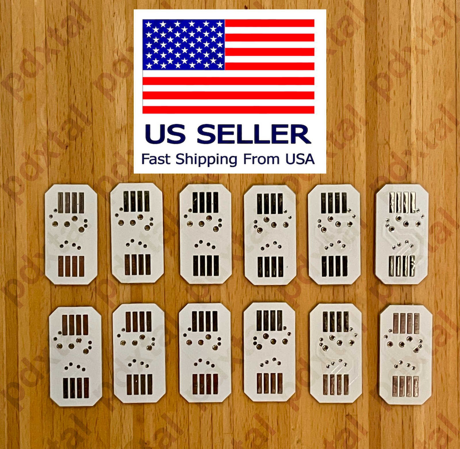 12-pack Nanoleaf AURORA Rigid Linker Link Connector Replacement - (NC04-0002)