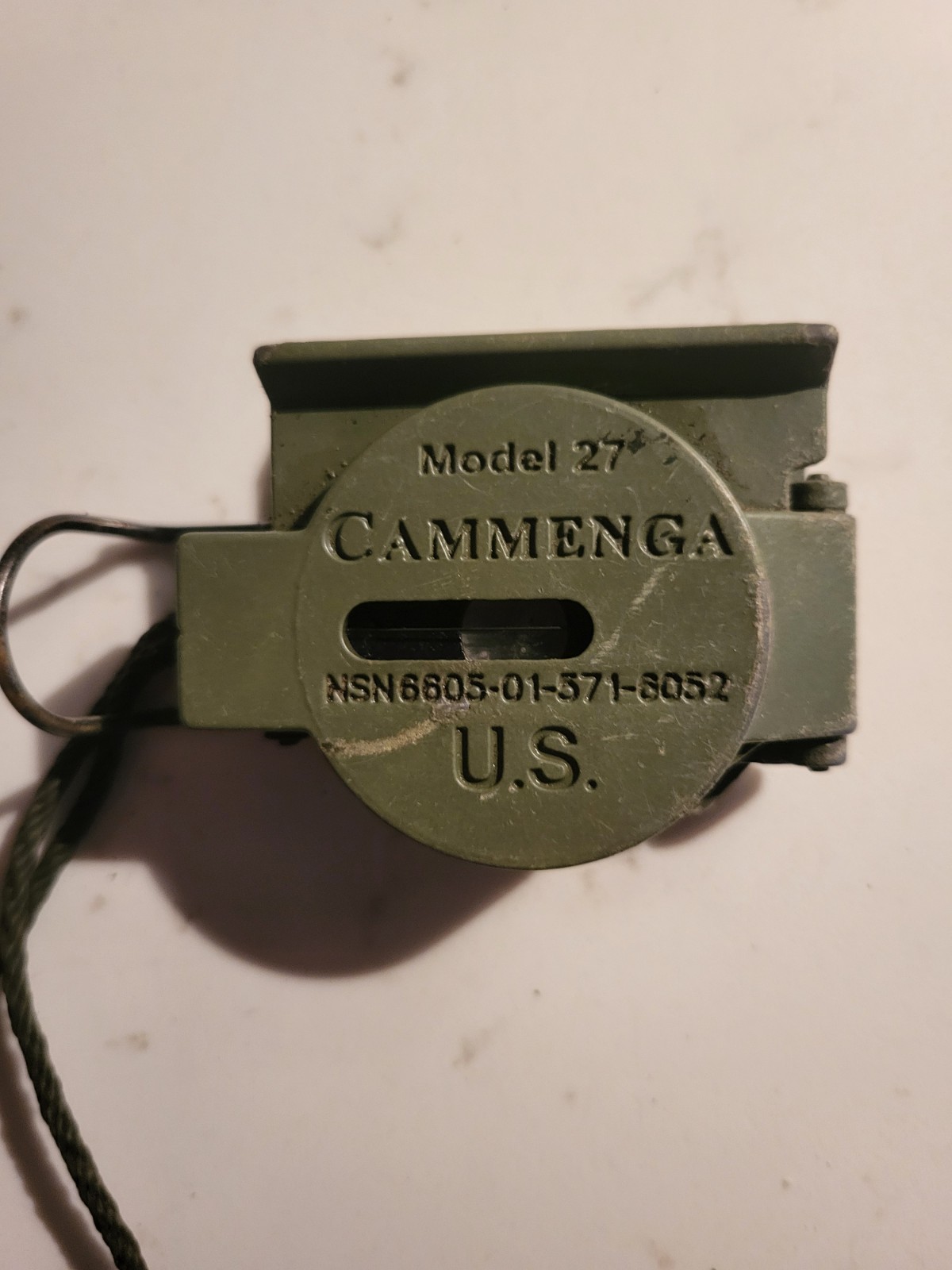 Cammenga Model 27 Phosphorescent Military Compass