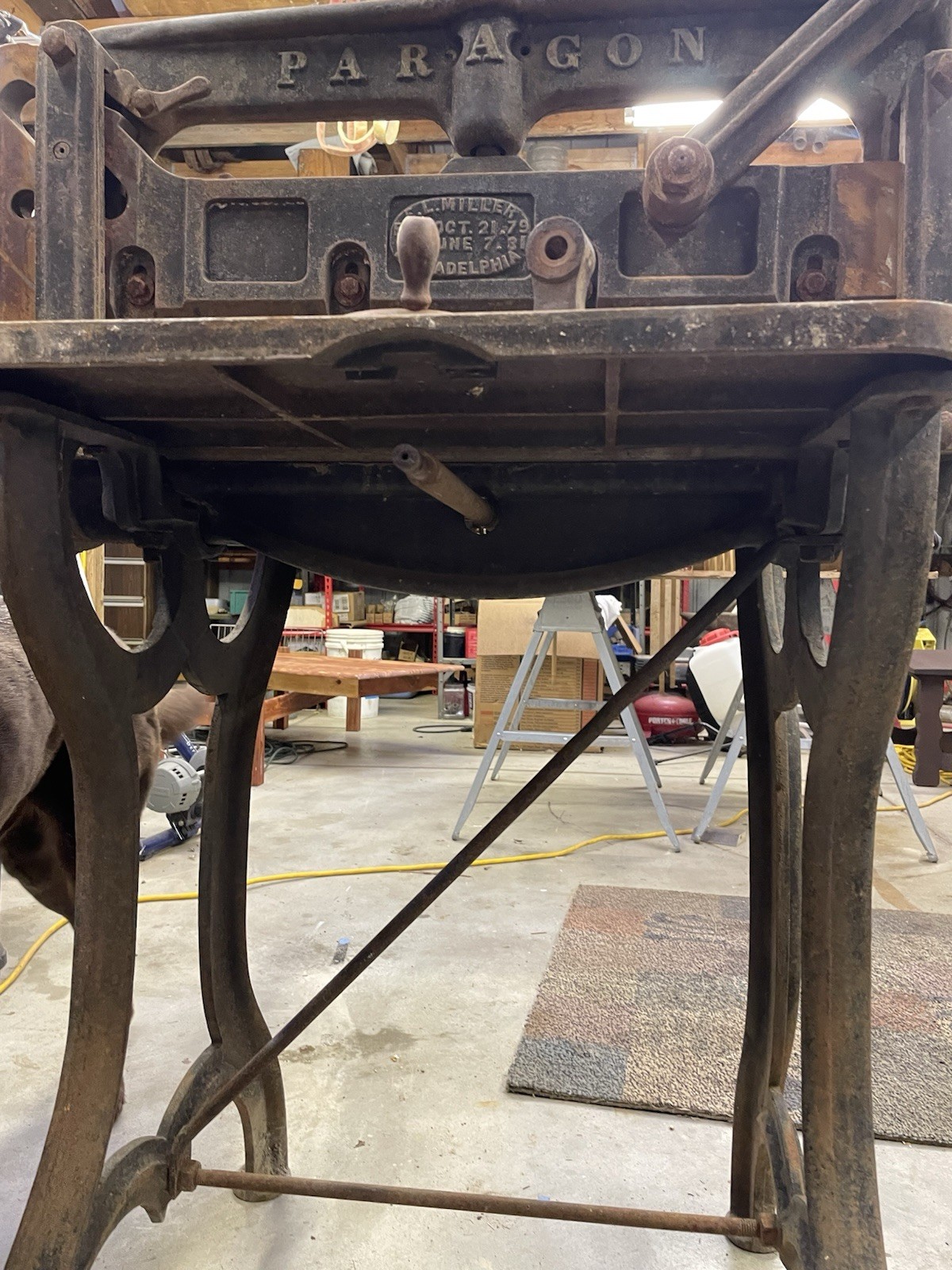 Antique “Paragon” Cardboard Cutter.