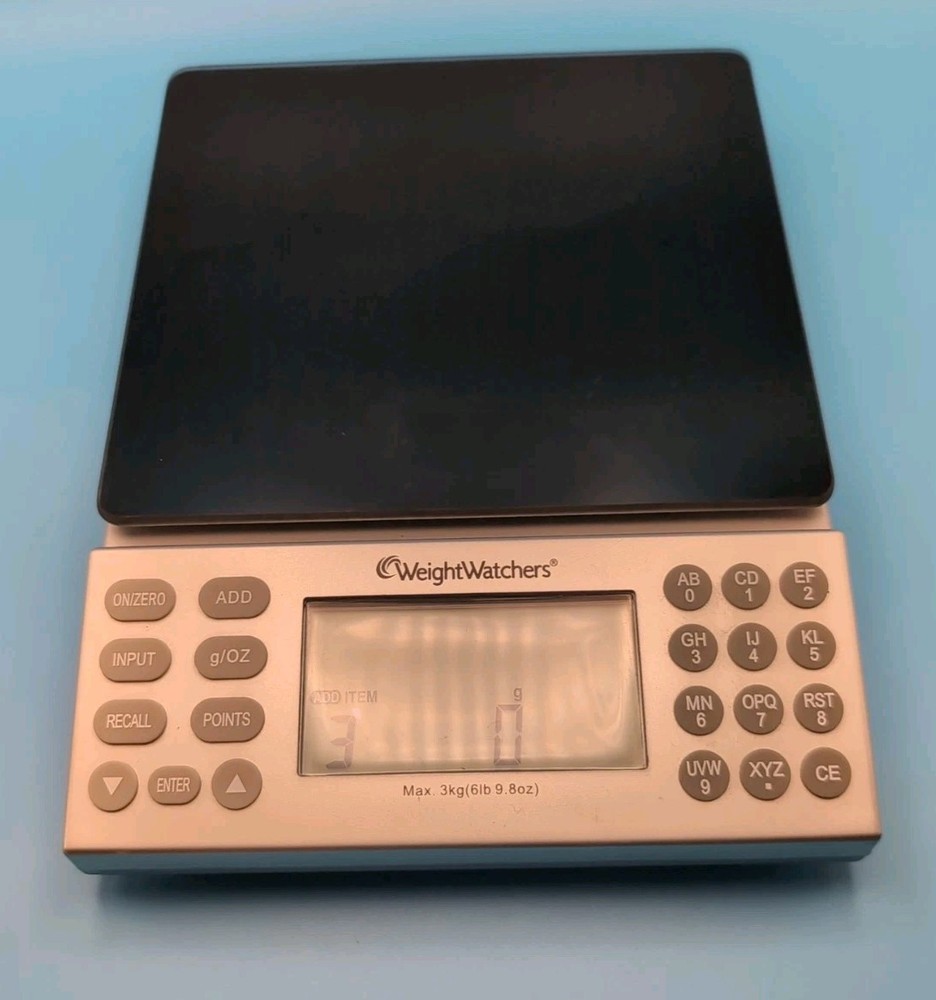 Weight Watchers Electronic Digital Food Scale with Points Values Database #3