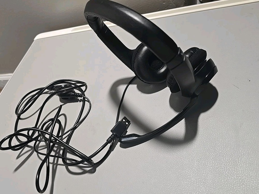 Logi USB Computer Headset Mic Conference Zoom
