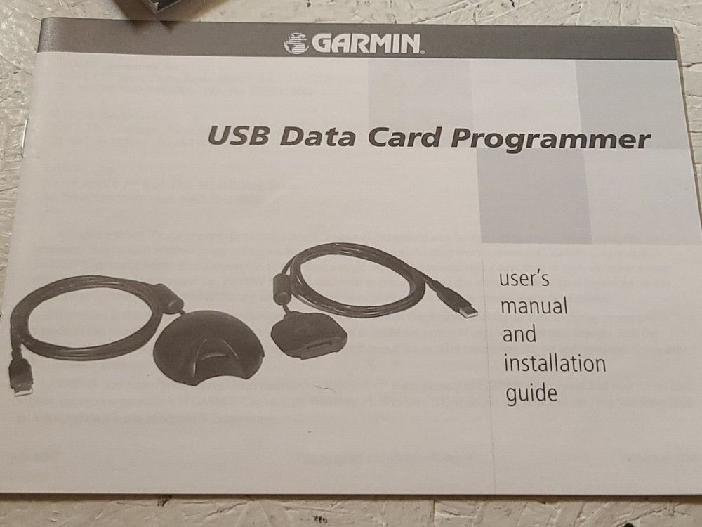 Garmin MapSource Deluxe Package 16 MB Data Card USB Data Programmer BlueChart 4