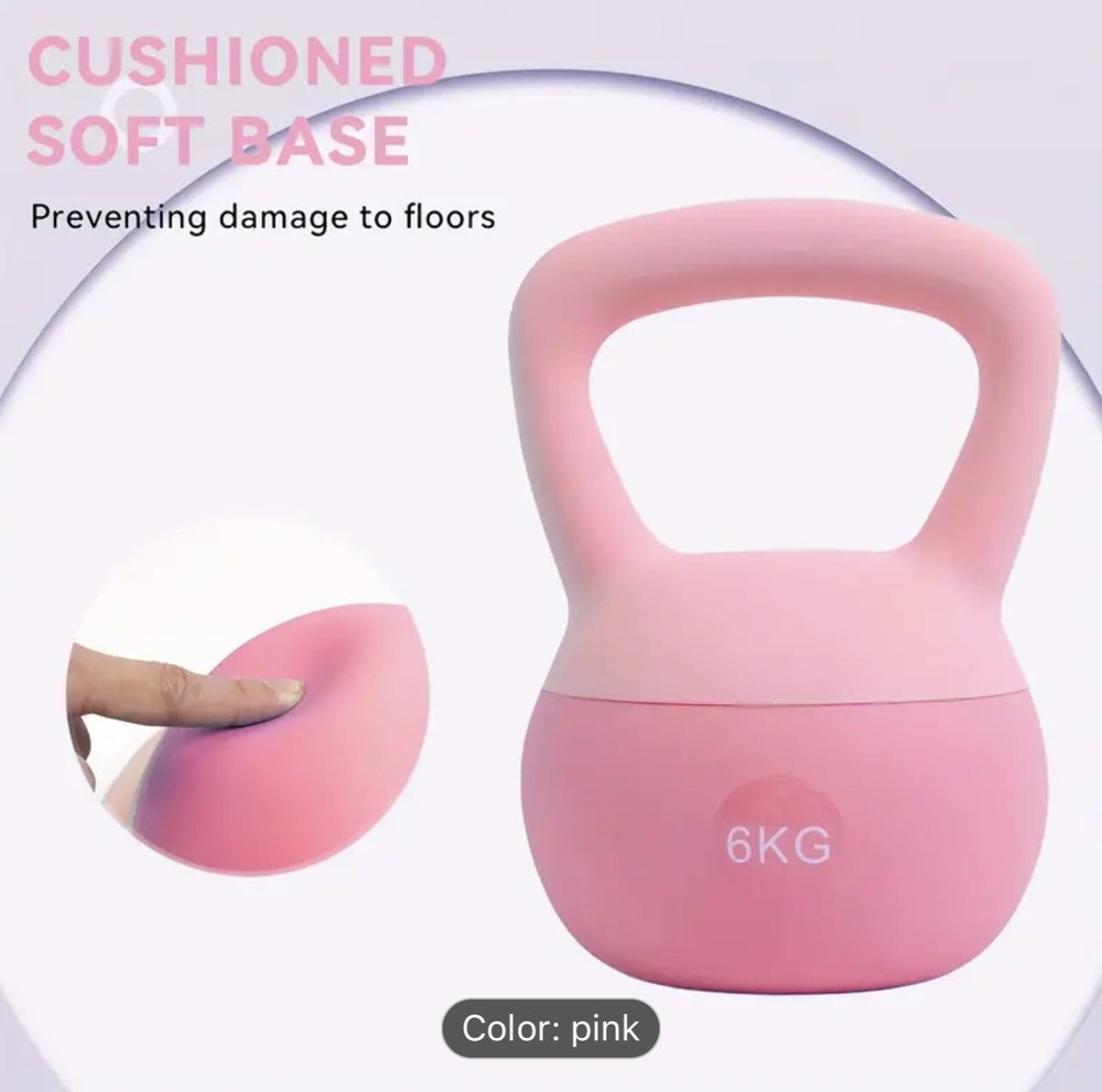 6kg/13.23lbs Premium Soft Kettlebell