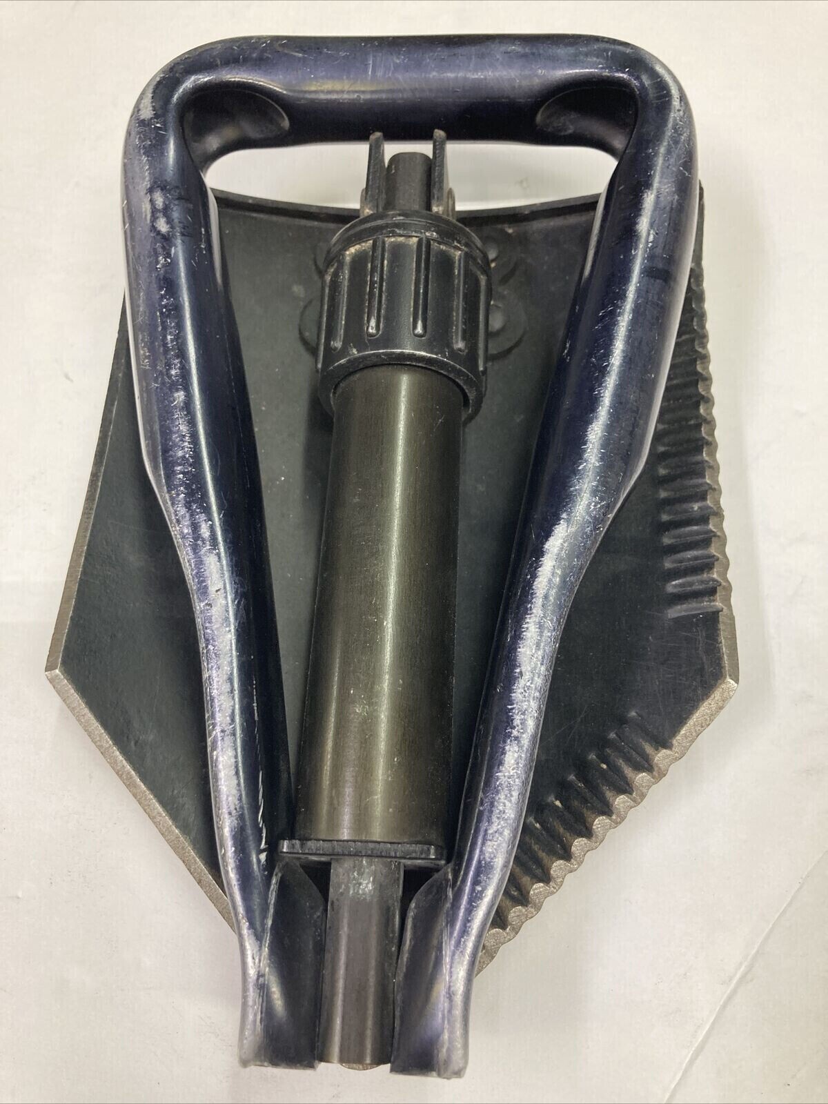 AMES US Military E TOOL ENTRENCHING TOOL SHOVEL & ACU COVER CASE POUCH VGC