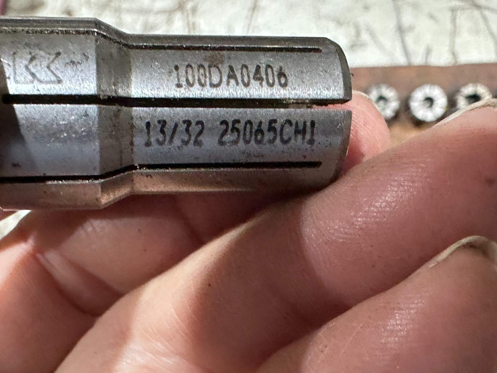 200DA Metric Collets - Set of 24, Mostly Kennametal Brand, 2.5mm - 14mm